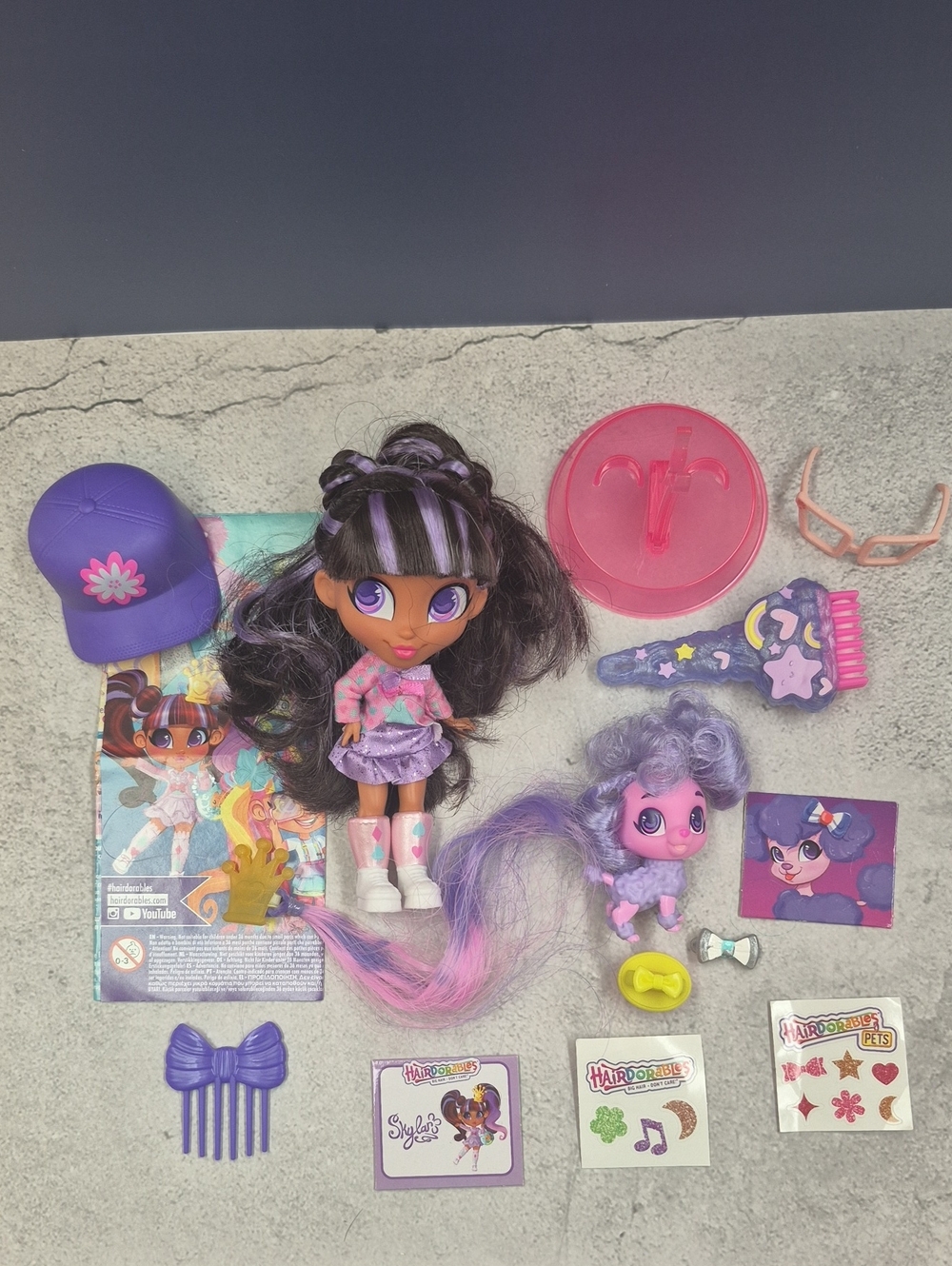 Hairdorables Doll, Pet and Accessories